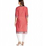 AURELIA Printed RED Kurta - Online Shopping India