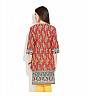 AURELIA Printed RED Kurta - Online Shopping India