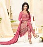 Pink Embroidered Straight Suit - Online Shopping India