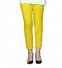 W Smart Casual YELLOW TROUSER - Online Shopping India