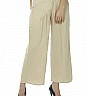 W Smart Casual BEIGE PANTS - Online Shopping India