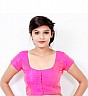 IOKO Pink Round Shape With Dori Blouse - Online Shopping India