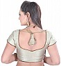 IOKO Silver Round Shape With Dori Blouse - Online Shopping India