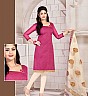 B.G Designer Pink straight  suit - Online Shopping India