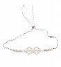 92.5 Sterling Silver Stylish  Bracelet For Women - Online Shopping India