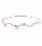 92.5 Sterling Silver Kada Style Bracelet For Women - Online Shopping India