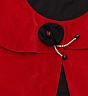 ISABELLE Velvet Red Jacket - Online Shopping India