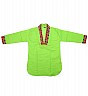 Full sleeve Cotton Kurta For Kids - Green - Online Shopping India