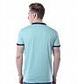 Obidos Polyster cotton TEALGREEN Tshirts for men - Online Shopping India