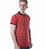 Obidos Polyster cotton RED Tshirts for men - Online Shopping India