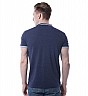 Obidos Polyster cotton NAVY BLUE Tshirts for men - Online Shopping India