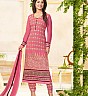 Pink Embroidered Straight Suit - Online Shopping India