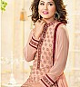 Pinkish  Embroidered Straight Suit - Online Shopping India