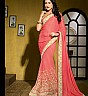 Pink Georgette  Saree - Online Shopping India