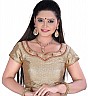 IOKO Gold Round Shape With Dori Blouse - Online Shopping India
