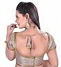IOKO Beige Round Shape With Dori Blouse - Online Shopping India