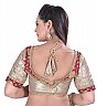 iOKO Beige Round Shape With Dori Blouse - Online Shopping India