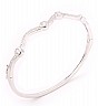 92.5 Sterling Silver Kada Style Bracelet For Women - Online Shopping India