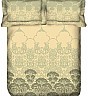 OSI DD Queen Beige Printed BedSheet with 2 Pillow Covers - Online Shopping India