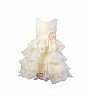Isabelle Cream Partywear Dress - Online Shopping India