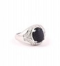 92.5 Sterling Silver CZ Ring For Men - Online Shopping India